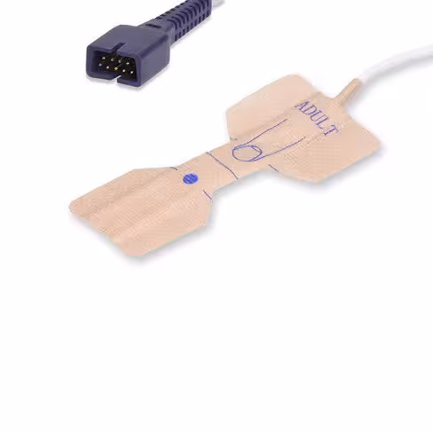 Capteur SpO2 UU adulte (+40kg) type MAX-A - Technologie Nellcor Oximax - Connecteur 9 points - 24 unités