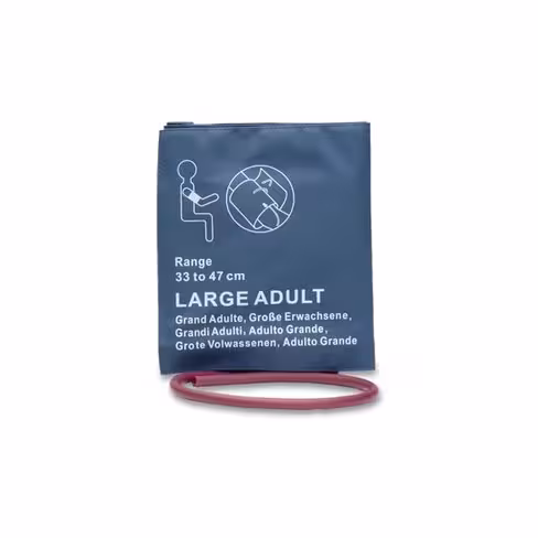 Brassard PNI adulte - 35 à 46 cm - monotube - connecteur BP12 - 10 unités