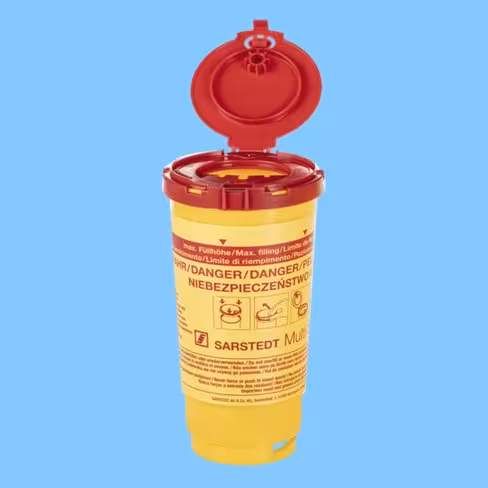 Boîte à déchets ronde 0,5 l multi-Safe Twin Plus 500 x 126