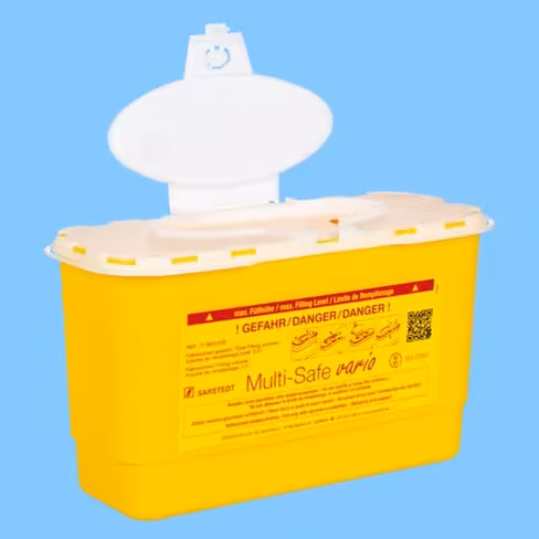 Boîte à déchets rectangulaire 2,0 l, multi-Safe vario 2000 x 50