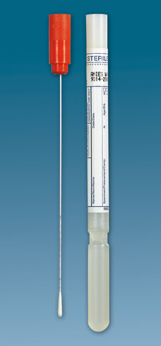 Ecouvillon + milieu de transport Amies, tige aluminium stérile x 500