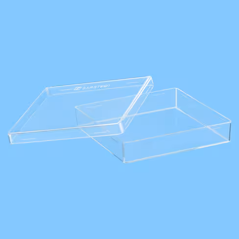 Boîte de Pétri carrée 100 x 100 mm stérile par irradiation x 160