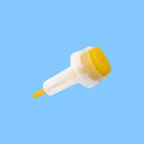 Lancette de sécurité extra 18 G - 1,8 mm jaune x 1200