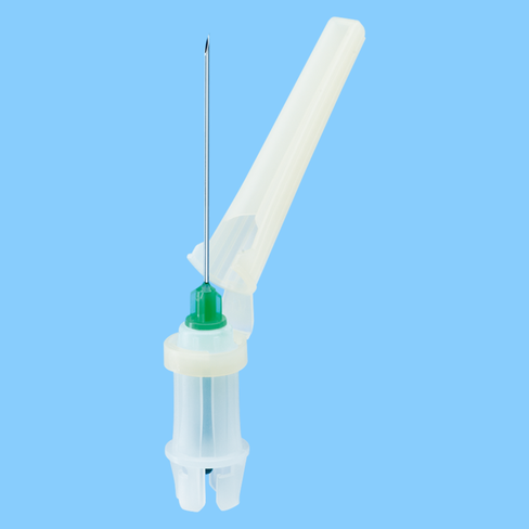 Aiguille S-MONOVETTE de sécurité 0,9 x 38 mm 21 G verte pour oligoéléments x 500