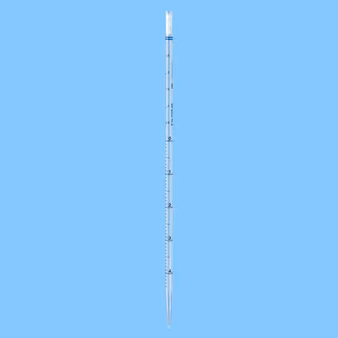 Pipette 5 ml stérile emballage pelable unitaire apyrogène x 500