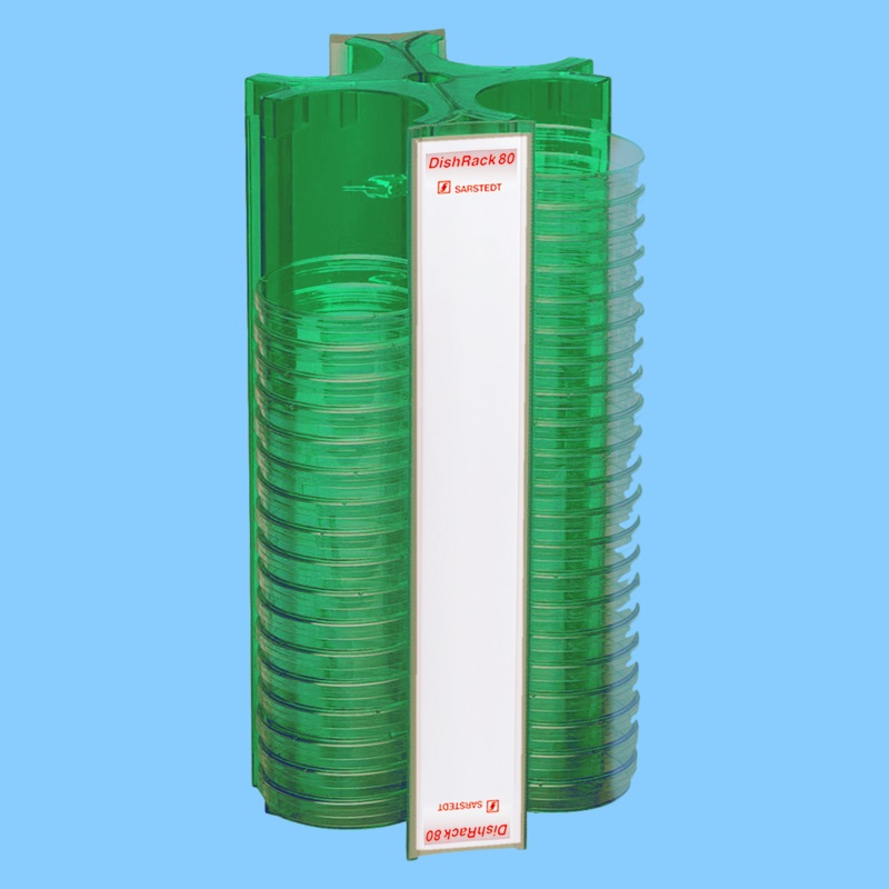 Dish Rack 88 positions vert x 1