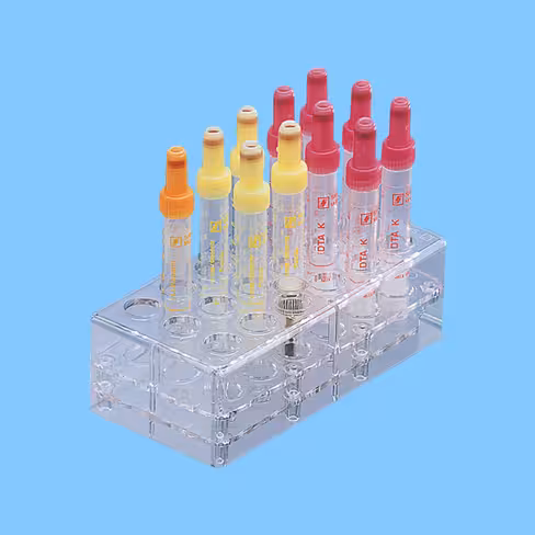 Portoir 18 trous pour tubes Ø 11 mm