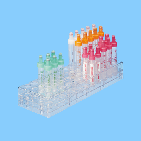 Portoir 48 trous pour tubes Ø 13 mm