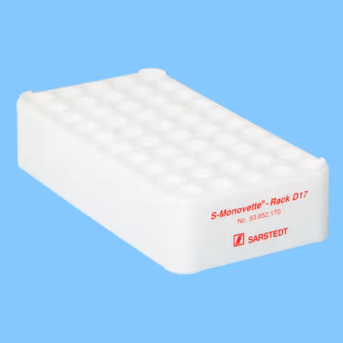 Portoir 50 trous pour tubes Ø 17 mm