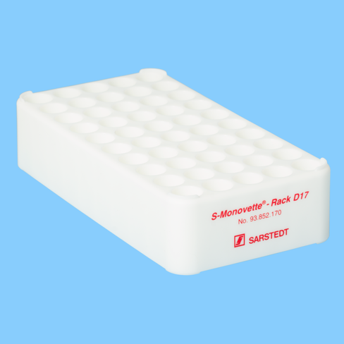 Portoir 50 trous pour tubes Ø 17 mm