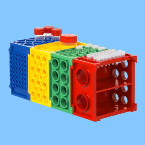 Station de travail réversible 4 couleurs pour tubes Ø 5 mm à 30 mm