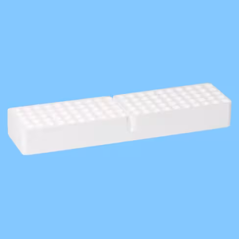 Boîte styropore pour 100 tubes Ø max 11,5 mm x 28