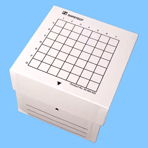 Boîte de congélation+séparateur pour 49 tubes coniques de 15 ml x 10