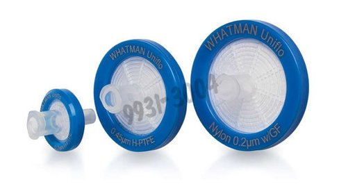 Filtre seringue Uniflo 30 mm 0.45µm H-PTFE avec préfiltre Whatman x 100