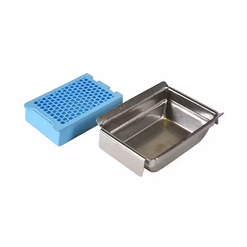 Méga moule inox pour méga cassettes - 60 x 45 x 15 mm pour HISTOSTAR EC350 et EC500 - lot de 5