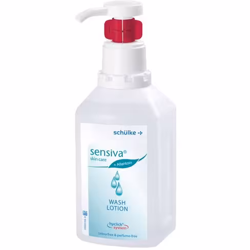 Lotion lavante SENSIVA avec pompe, 1 litre x 1