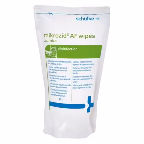 Recharge de lingettes désinfectantes MIKROZID AF, 20 x 27 cm, 60% d'alcool pour MS2002 x 200