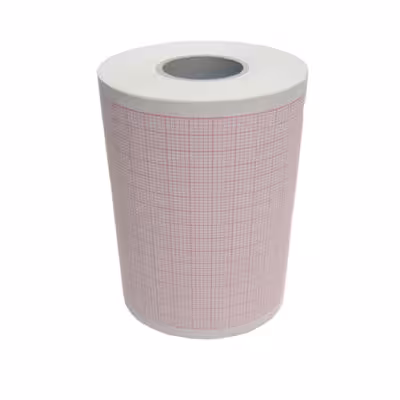 Rouleau pour moniteur Cardiette 66010001/B - 50 mm x 26 m - 1 boîte de 100