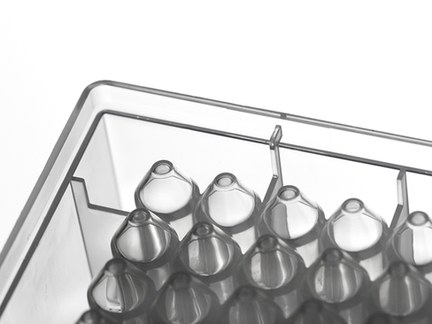 Plaque de stockage ultra-low binding deep well 96 puits ronds 1 ml fond v pour séparateur magnétique x50