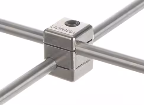 Noix de serrage carrées Laboral, diam 12-13 x 12-13 mm, angle 90