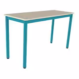 Table Carélie - 130 x 50 cm - stratifié - taille 6 - lot de 2