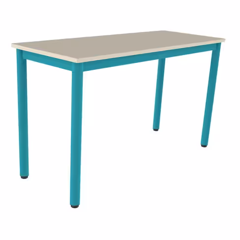 Table Carélie - 130 x 50 cm - stratifié - taille 6 - lot de 2