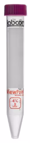 Tube 15 ml viewpoint microcentrifuge tubes, Thermochromic, non sterile x 500