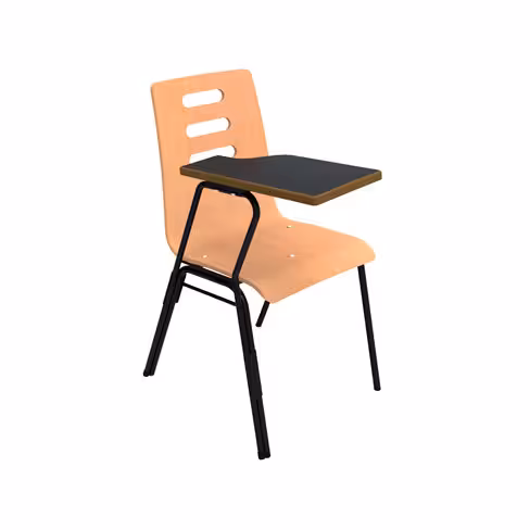 Tablette écritoire droite pour chaises Alix - lot de 4