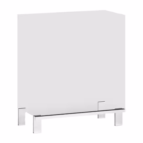 Pied rectangulaire pour armoire Léandre Manager l. 86 cm - 1 jeu de 4