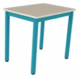 Table Carélie - 70 x 50 cm - stratifié - taille 4 - lot de 2