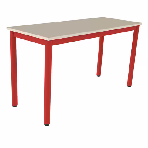 Table Carélie - 130 x 50 cm - stratifié - taille 5 - lot de 2