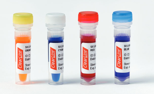 Tampon de charge cyan 5X 5 tubes de 1ml