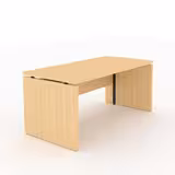 Bureau droit Amphitéo - l. 160 x pr. 80 cm