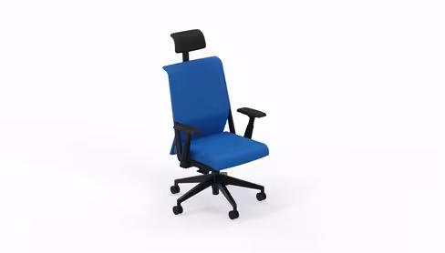 Fauteuil de bureau Comforto 59 - tissu - appui-tête