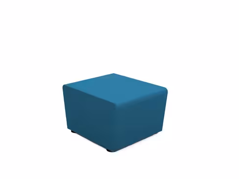 Pouf Mendi - textile enduit grainé