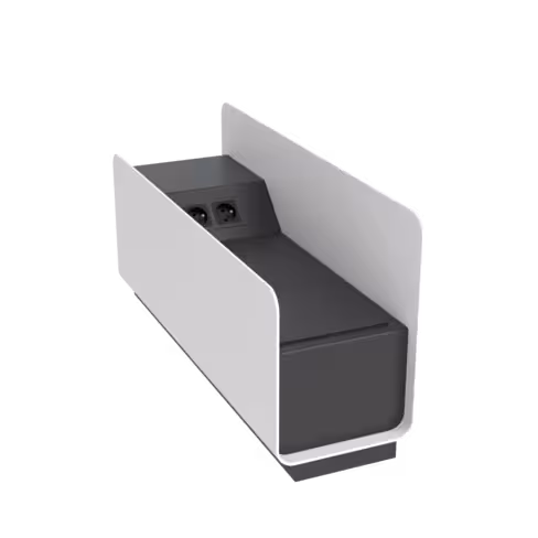 Repose sacs pour siège B Free - avec 2 prises PC - époxy