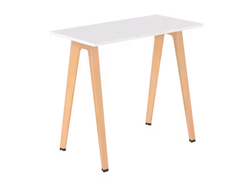 Table haute B Free - 120 x 60 cm - piétement bois