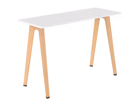 Table haute B Free - 160 x 60 cm - piétement bois