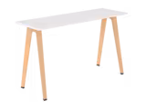 Table haute B Free - 180 x 60 cm - piétement bois