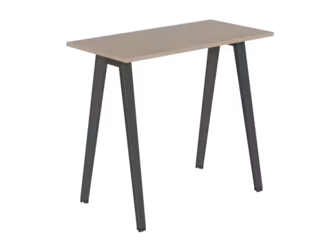 Table haute B Free - 120 x 60 cm - piétement métallique