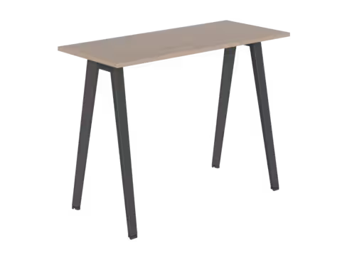 Table haute B Free - 140 x 60 cm - piétement métallique