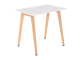 Table haute B Free - 120 x 80 cm - piétement bois