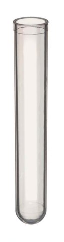 Tube Superclear 12x75mm culture tube, PS, in bulk x 3000