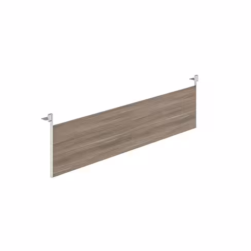 Voile de fond mélaminé pour bureau Léandre Manager l. 160 cm - pieds cadre