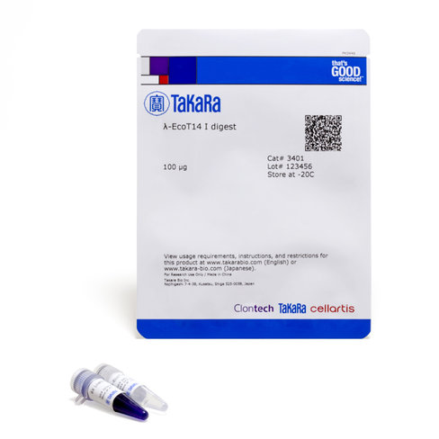 Adn lambda digéré par eco t14 i 100 µg