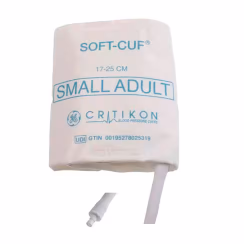 Brassard GE SOFT-CUF petit adulte 1 tube baïonnette - taille 17-25 cm - pat unique - 1 bte 20 unités