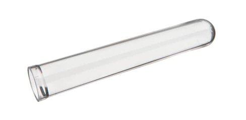 Tube Superclear 17x100mm culture tubes with dual position caps, PP,sterile x 500