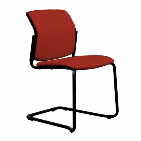 Chaise visiteur luge Eno - tissu