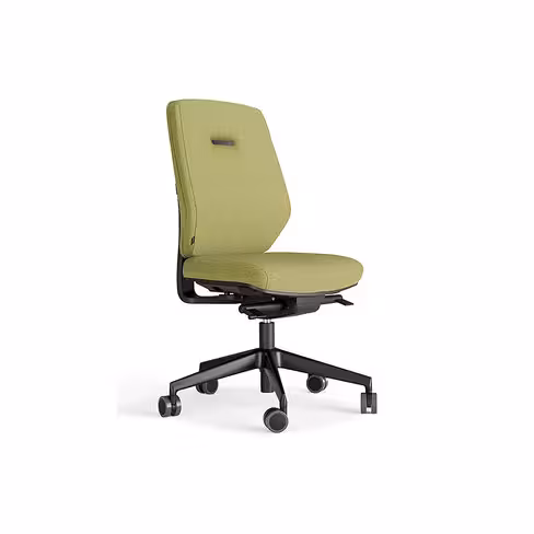 Chaise de bureau Artech - tissu - piétement noir