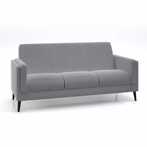 Canapé 3 places Karnak - tissu Blake piétement bois